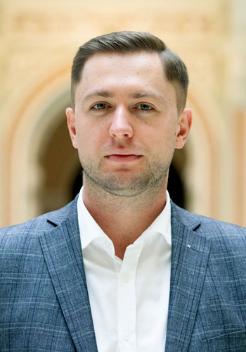 Mr. Oleksandr BEVZ – representative of the state from the Verkhovna Rada Committee on Finance, Tax and Customs Policy